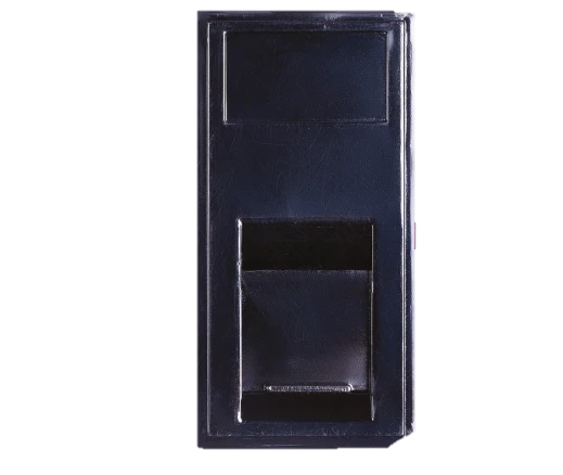 M-161 Median Black CAT6 Outlet Module